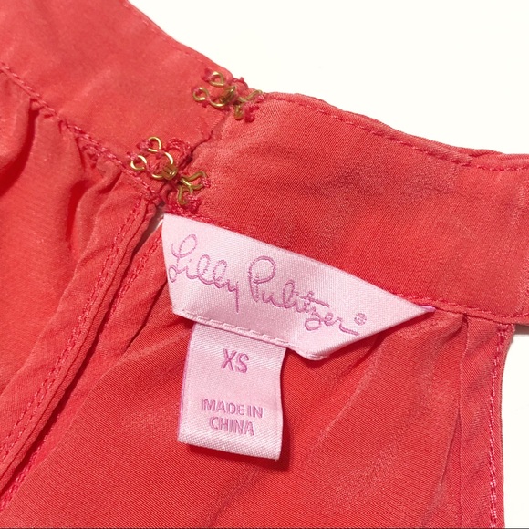 Lilly Pulitzer Beaded Silk Corsica Blouse - Picture 7 of 10